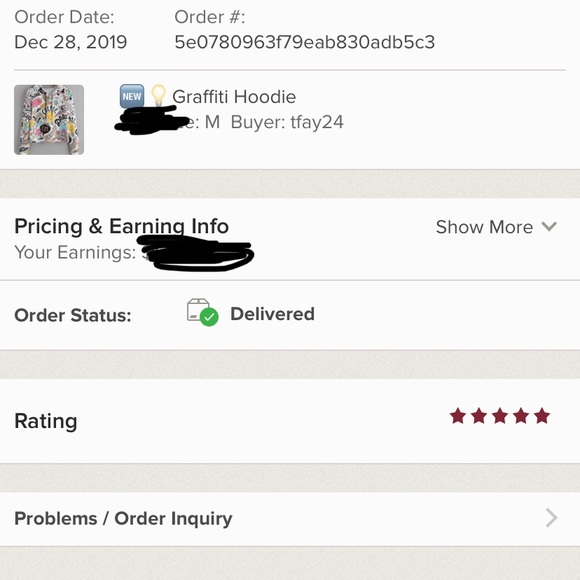 1 LEFT🔥HOST PICK🆕Graffiti Hoodie - Picture 8 of 8